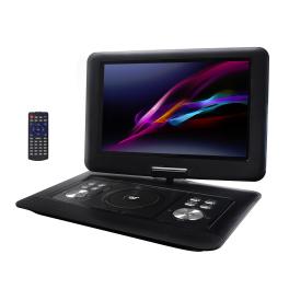 Trexonic 14.1 inch portable dvd player with swivel tft-lcd screen and usb,sd,av inputs