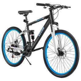 ?&nbsp;mountain?&nbsp;bike,?&nbsp;26 inch mtb?&nbsp;bicycle?&nbsp;with?&nbsp;full?&nbsp;dual?&nbsp;suspension,?&nbsp;21 speed?&nbsp;twist?&nbsp;shifting,?&nbsp;comfort?&nbsp;saddle, dual?&nbsp;disc?&nbsp;brake,?&nbsp;aluminum?&nbsp;alloy frame, adult?&nbs