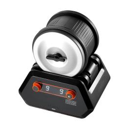 Rock tumbler kit 4 lbs rock polisher 9 speeds 9-day timer with grits