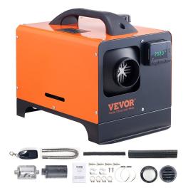 Vevor diesel air heater all-in-one 12v 8kw lcd remote control for car rv indoors