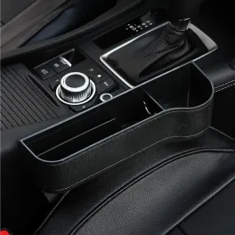Color name: transparent, ships from: china - car seat organizer crevice storage box vehicle gap slit filler holder for wallet phone slit pocket automobiles accessories