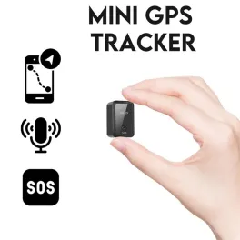 Color: black - gf09 mini gps tracker car locator app control real time tracking location voice recording anti-lost positioner device for child
