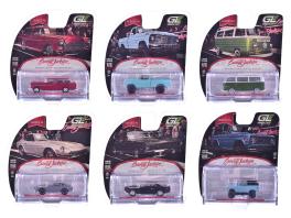"barrett-jackson" series 16 set of 6 cars 1/64 diecast model cars by greenlight