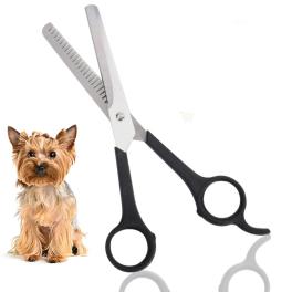 Us pet scissors dog hair clippers grooming cleaning beauty clippers the total length is about 17cm