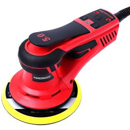 Us pioneerworks electric random orbital sander brushless motor powerful 350w &amp; low vibration for woodworking polishing