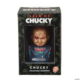 Seed of chucky bust ornament