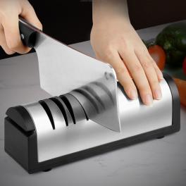 Multi-function electric knife sharpener for household use