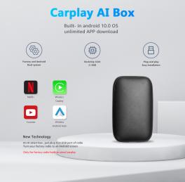 Original car screen wired carplay upgrade android 2 and 8g ai box