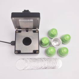 Style: j - coffee capsule aluminum shell sealing machine