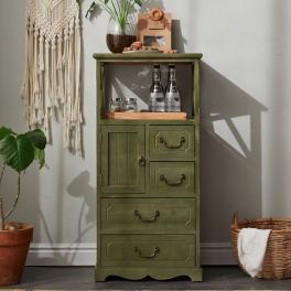 Drawer of living room entrance cabinet