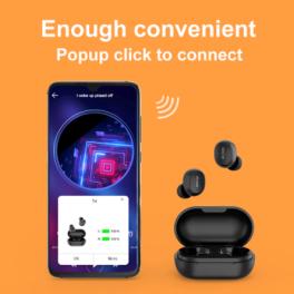 Qcy t4 true wireless mini invisible earbud in-ear headphones