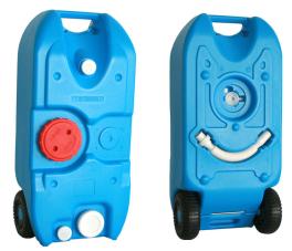 Outdoor living rv wheeled mobile water tank