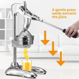 Booth commercial orange juice squeezer juicer
