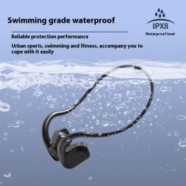 Bone conduction swimming bluetooth wireless headset