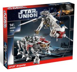 Planet republic airdrop boat small particle building blocks assembled toys