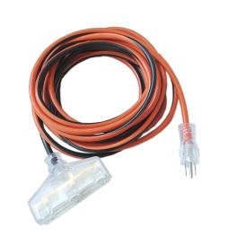 K tool international 25 ft 14/3 triple tap cord