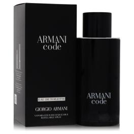 Armani code by giorgio armani eau de toilette spray refillable 4.2 oz (men)