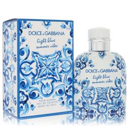 Light blue summer vibes by dolce & gabbana eau de toilette spray 4.2 oz (men)