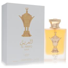Lattafa al areeq gold by lattafa eau de parfum spray (unisex) 3.4 oz (men)