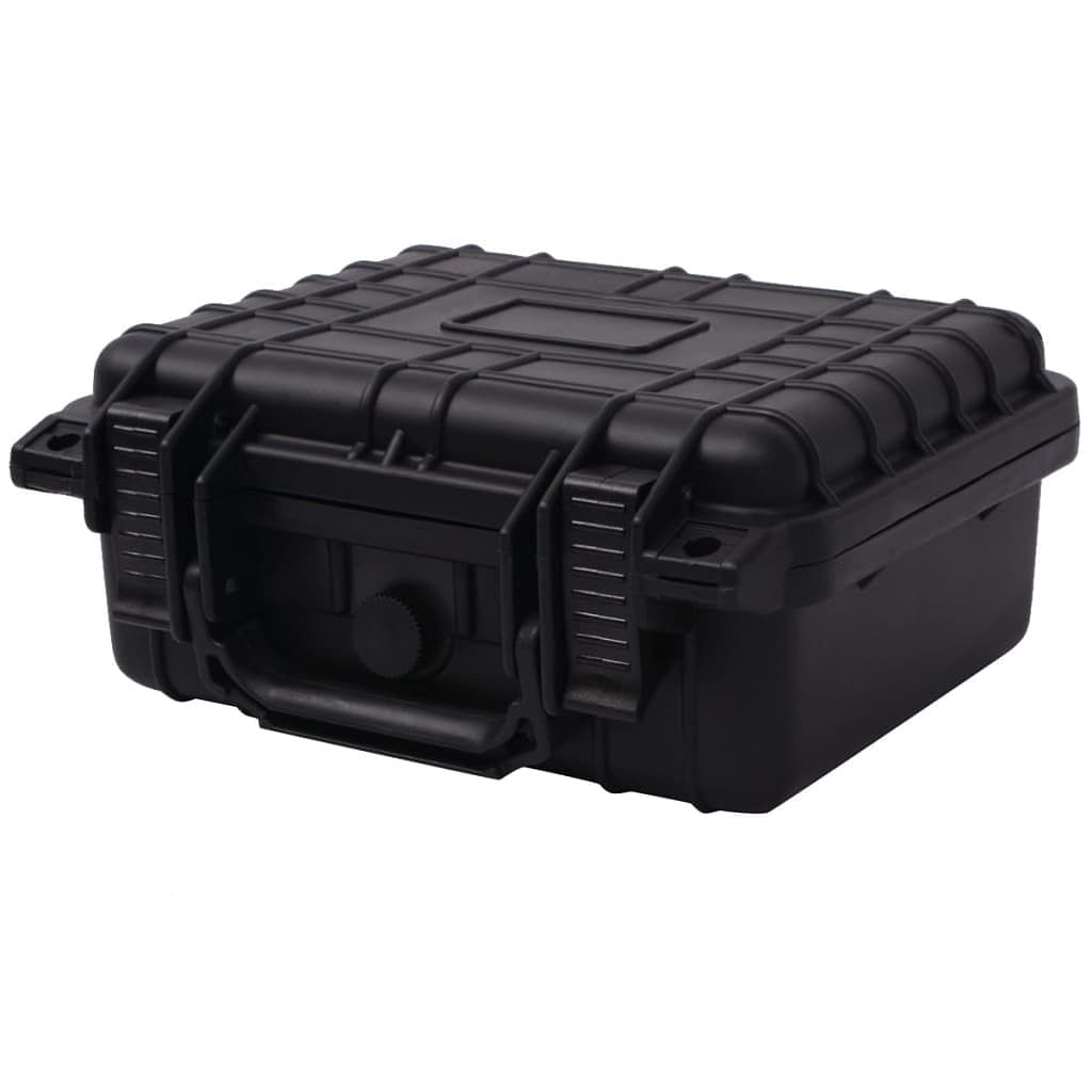 Protective equipment case 10.6"x9.7"x4.9" black
