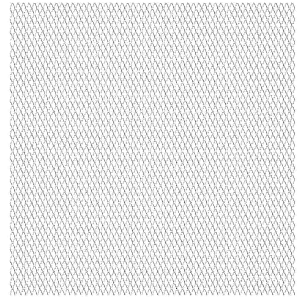 Garden wire fence stainless steel 19.7"x19.7" 1.8"x0.8"x0.2"