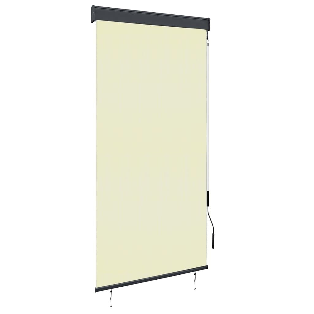 Outdoor roller blind cream polyester with pa coating, aluminum, steel