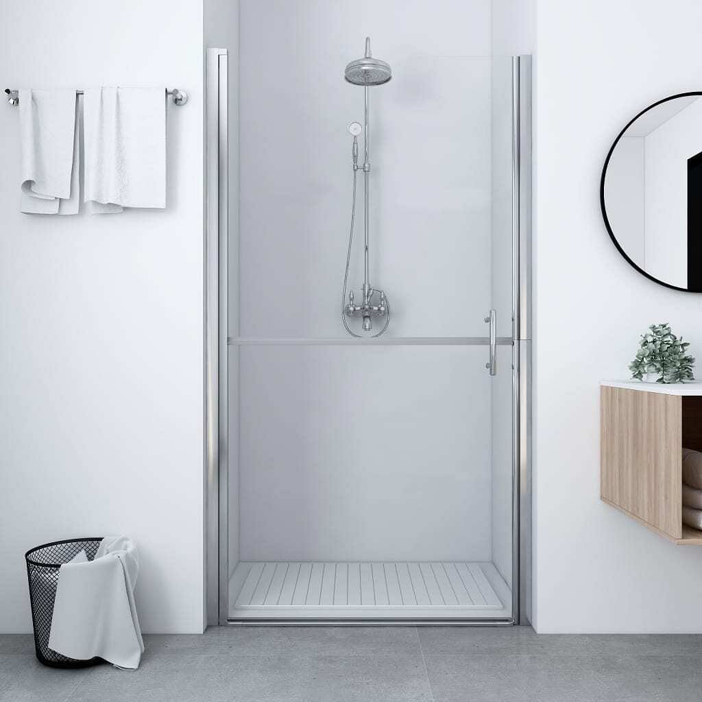 Shower door tempered glass 39.4"x70.1"