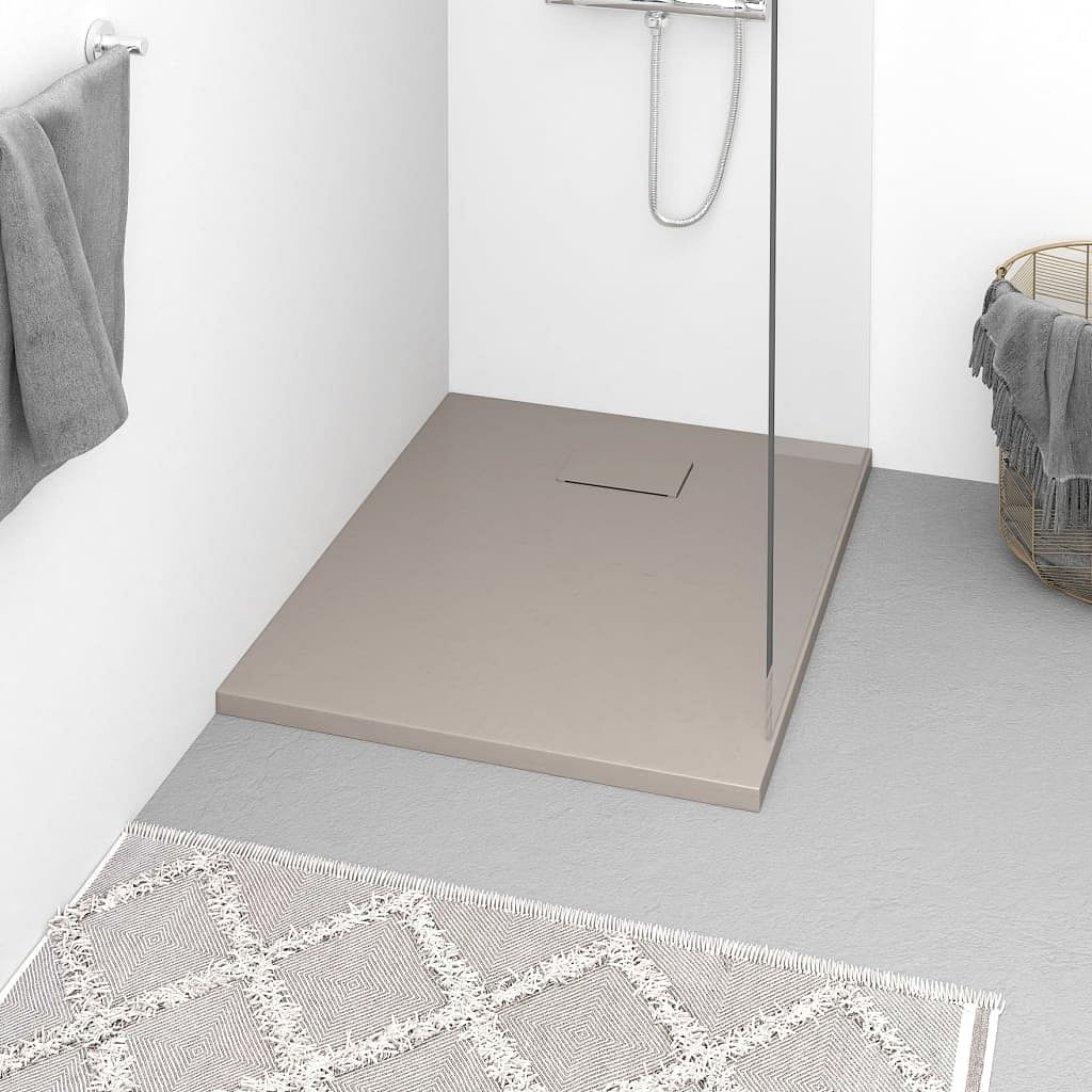 Shower base tray smc brown 35.4"x27.6"