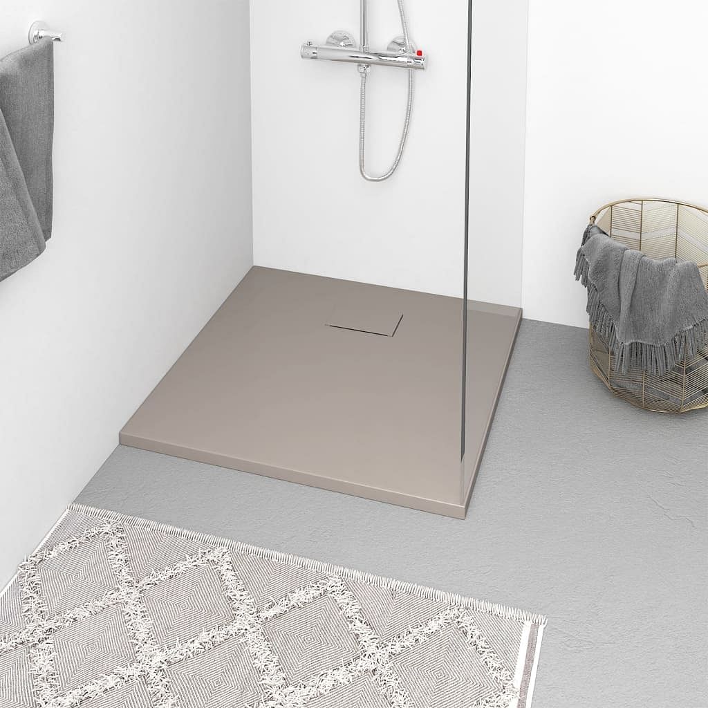 Shower base tray smc brown 35.4"x35.4"