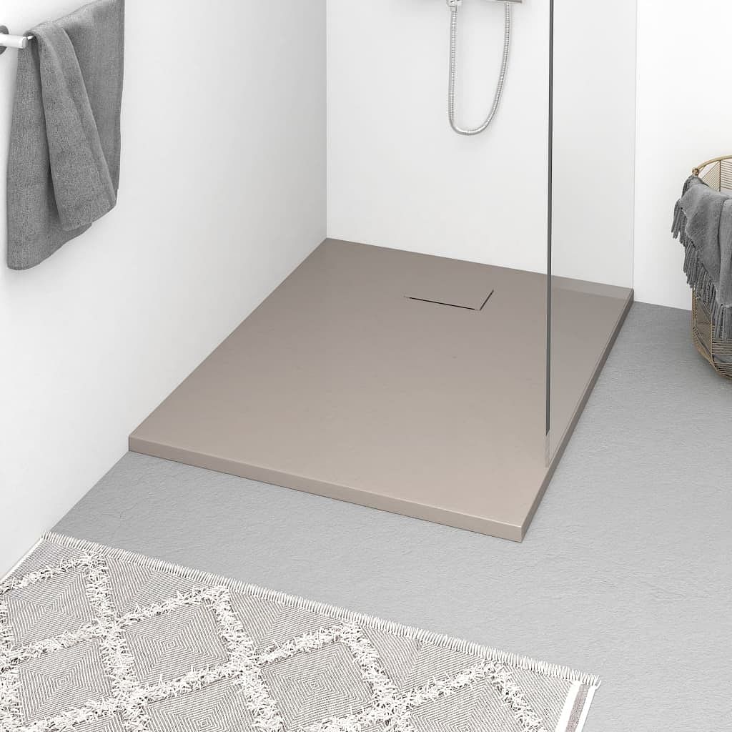 Shower base tray smc brown 39.4"x31.5"