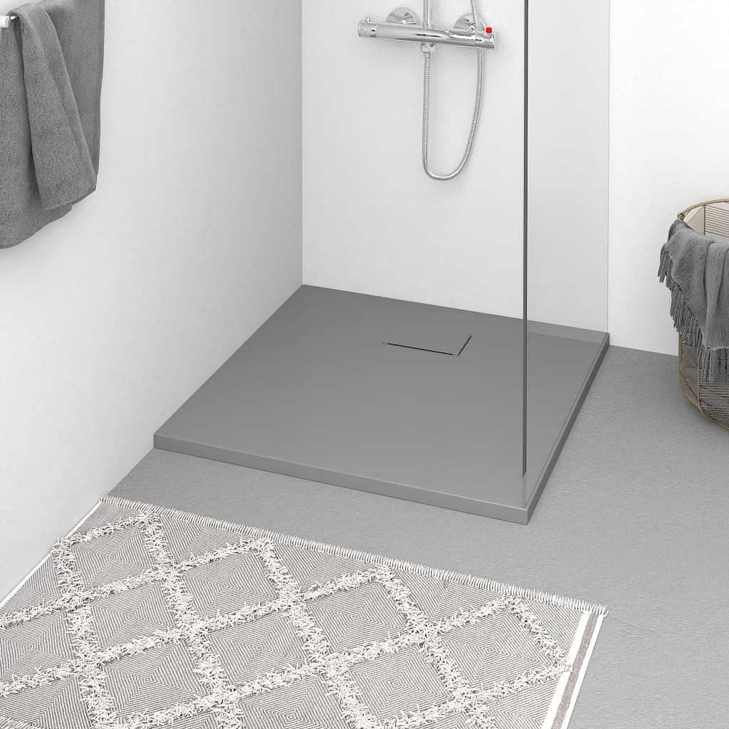 Shower base tray smc gray 31.5"x31.5"