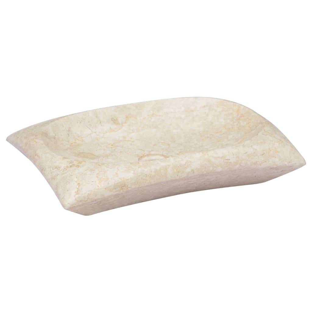 Sink cream 19.7"x13.8"x3.9" marble