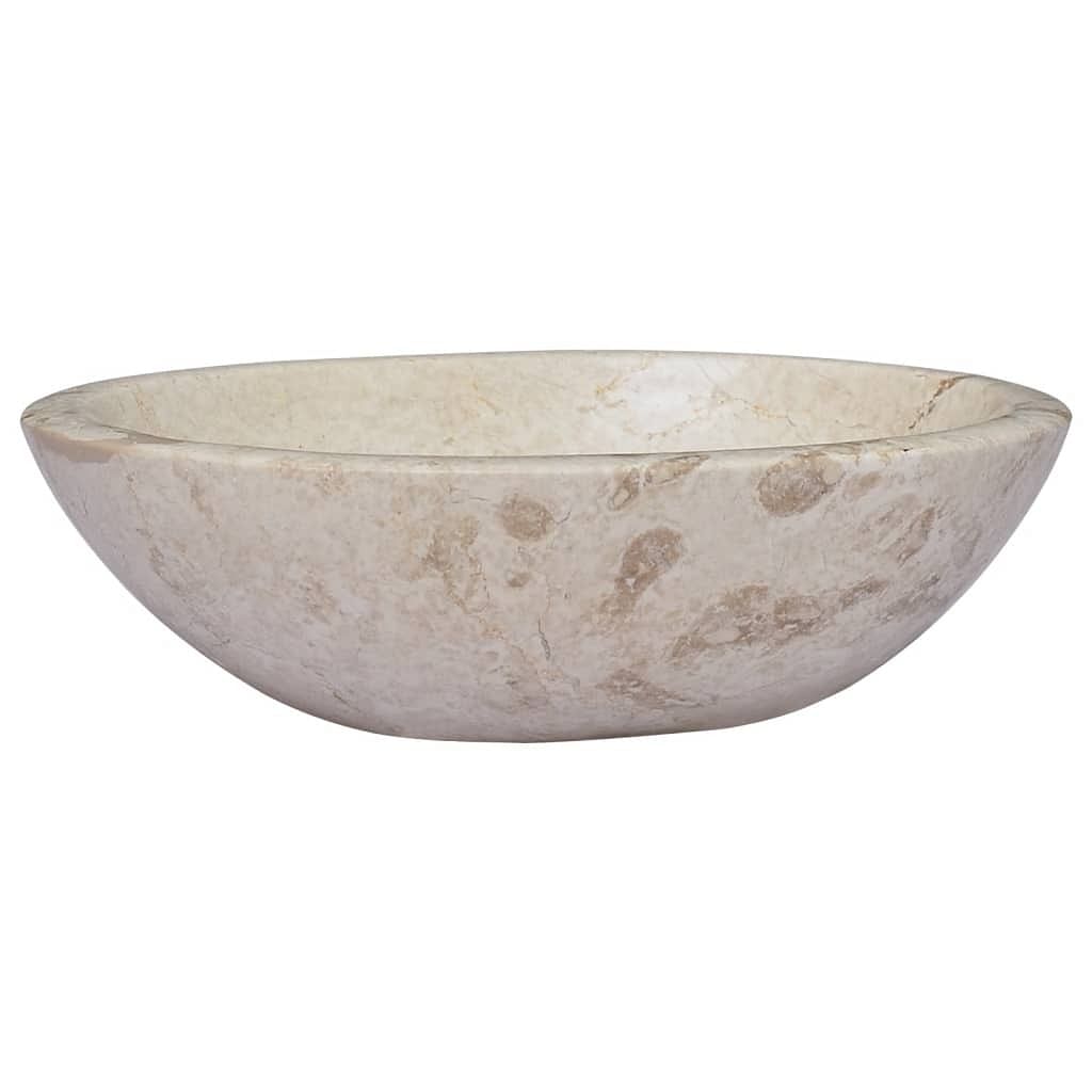 Sink cream 20.9"x15.7"x5.9" marble