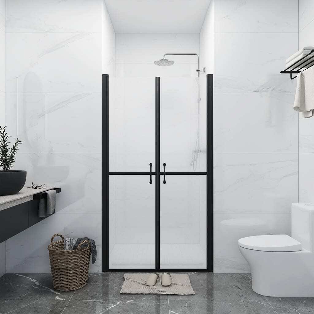 Shower door frosted esg (38.6"-39.8")x74.8"