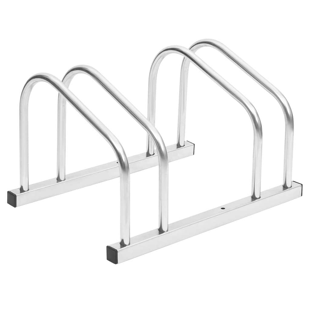Bike rack for 2 bikes galvanized steel