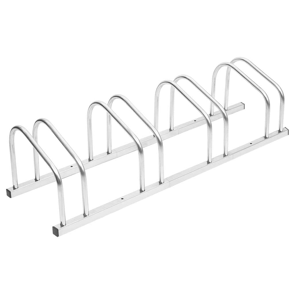 Bike rack for 4 bikes galvanized steel