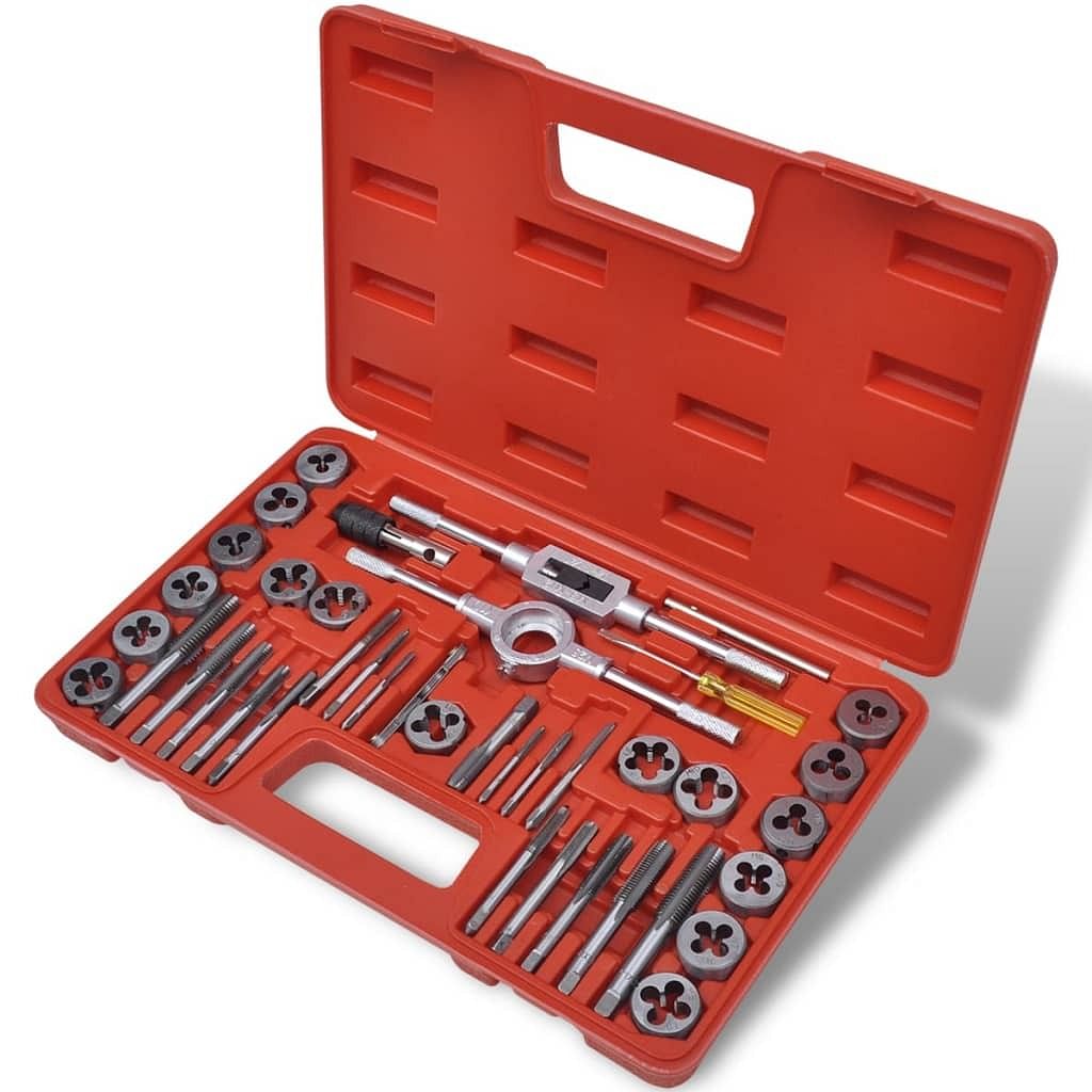 40 pcs tap and die set