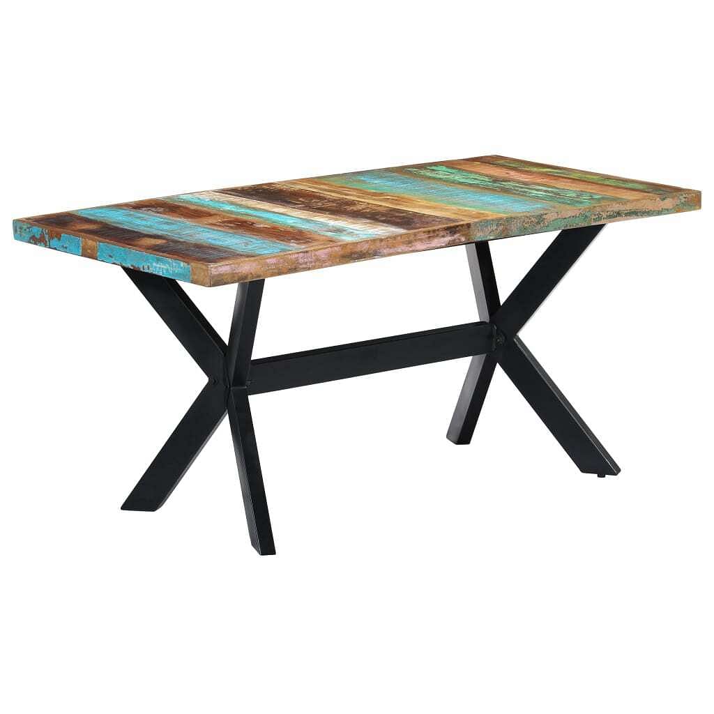 Dining table multicolour, black