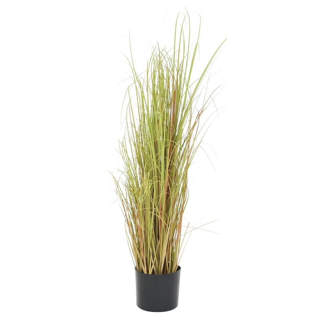 Artificial plant green, brown, black plastic medium
