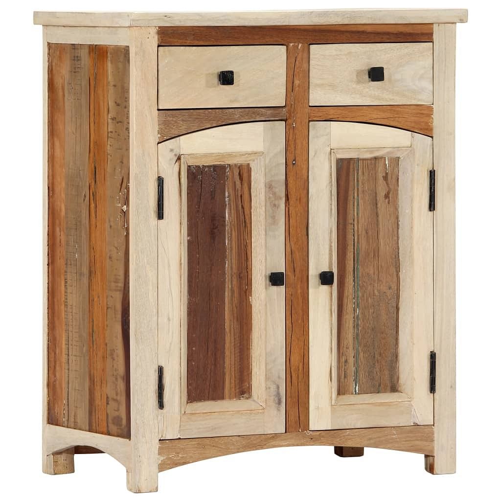 Side cabinet 23.6"x11.8"x29.5" solid reclaimed wood