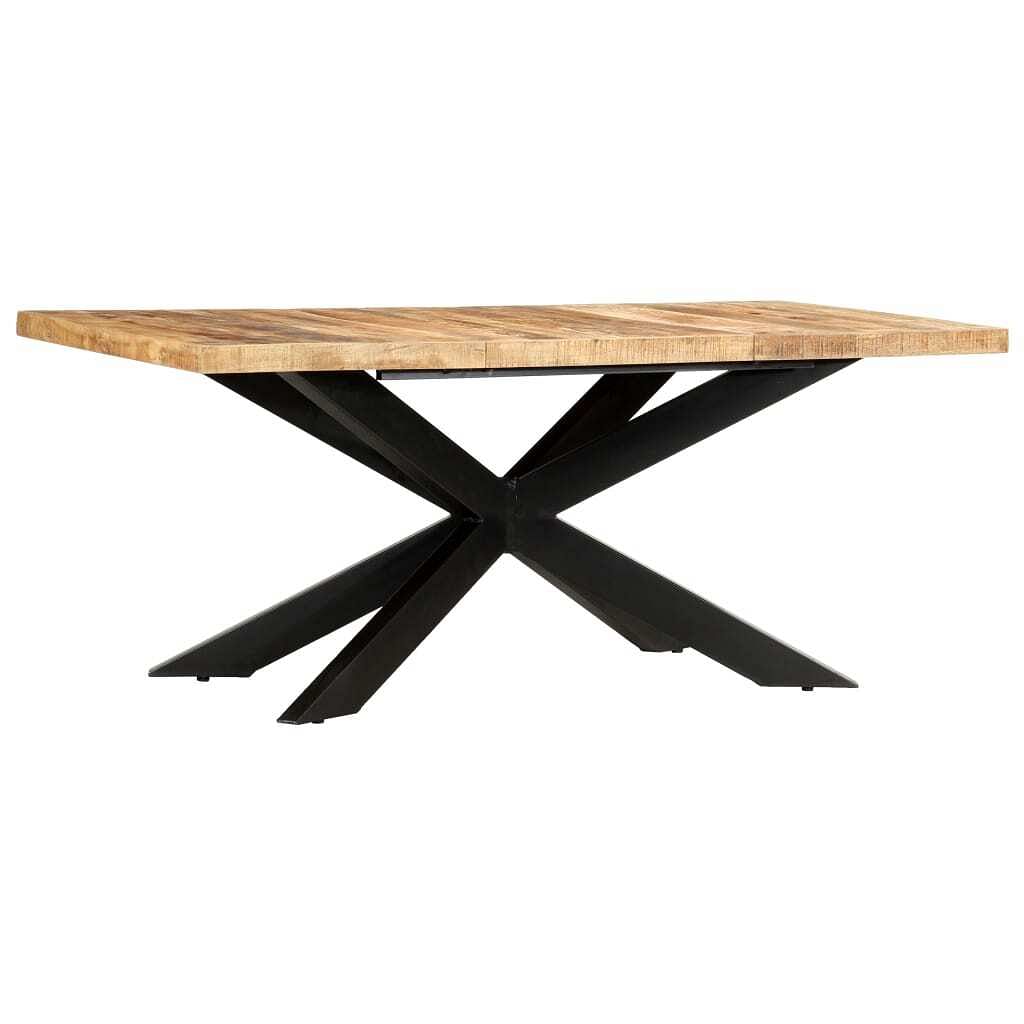 Dining table natural mango wood