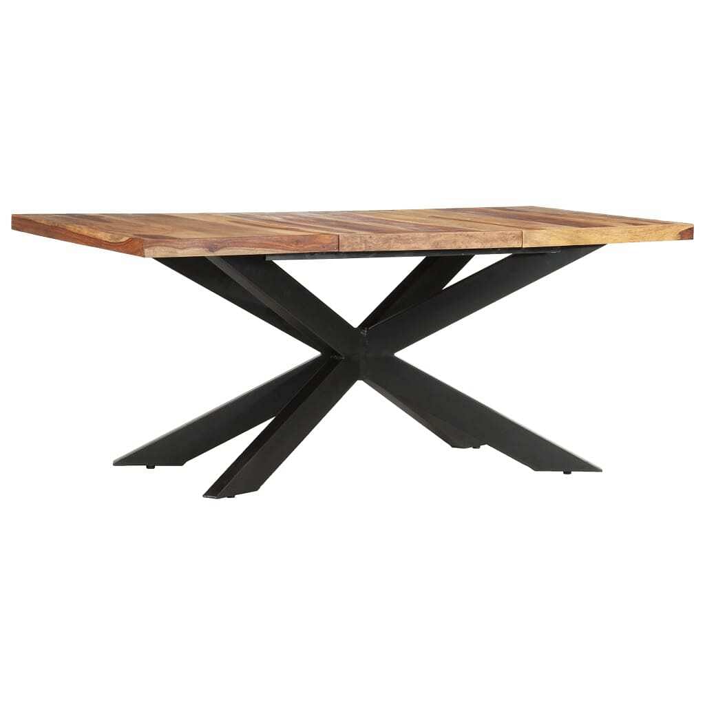 Dining table natural sheesham wood solid sheesham wood
