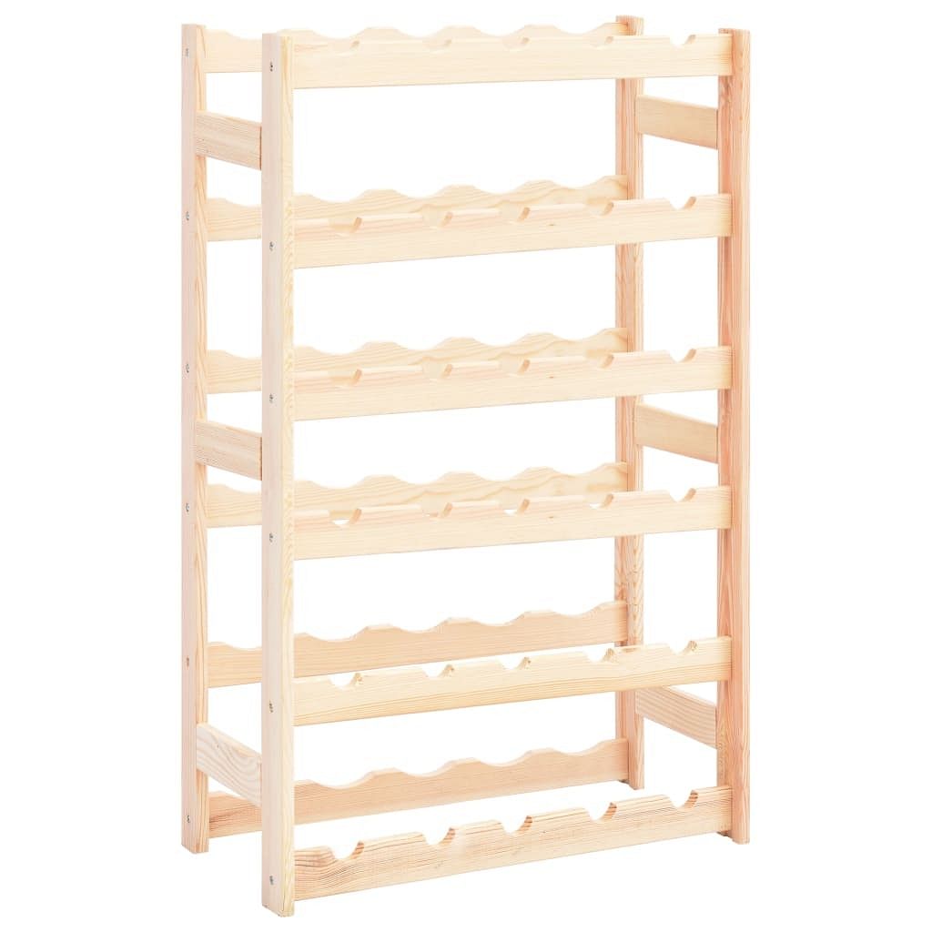 Wine rack for 30 bottles pinewood