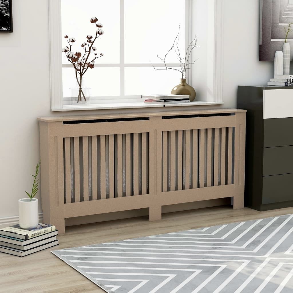 Radiator cover 67.7"x7.5"x31.9" mdf
