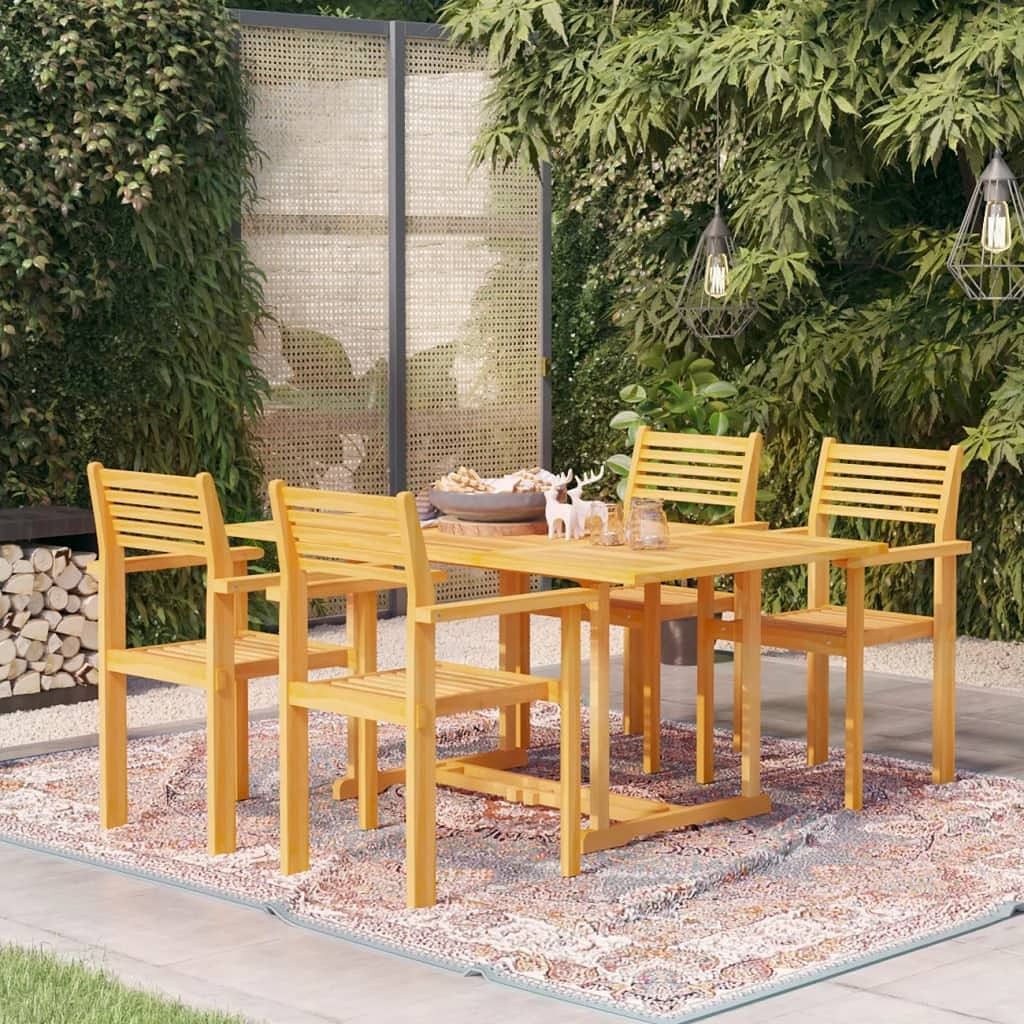 Garden dining set teak
