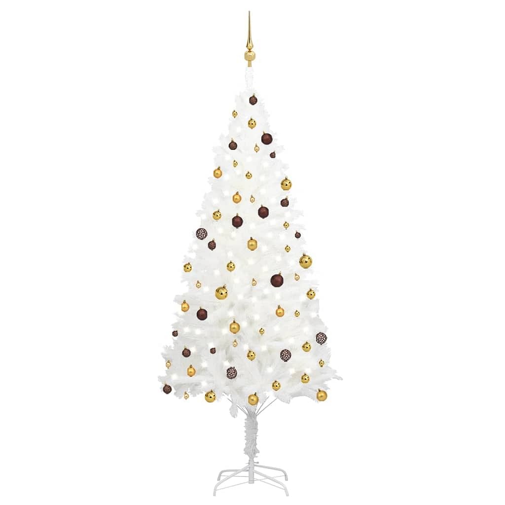 Christmas tree white pe (polyethylene) large decorative inlays