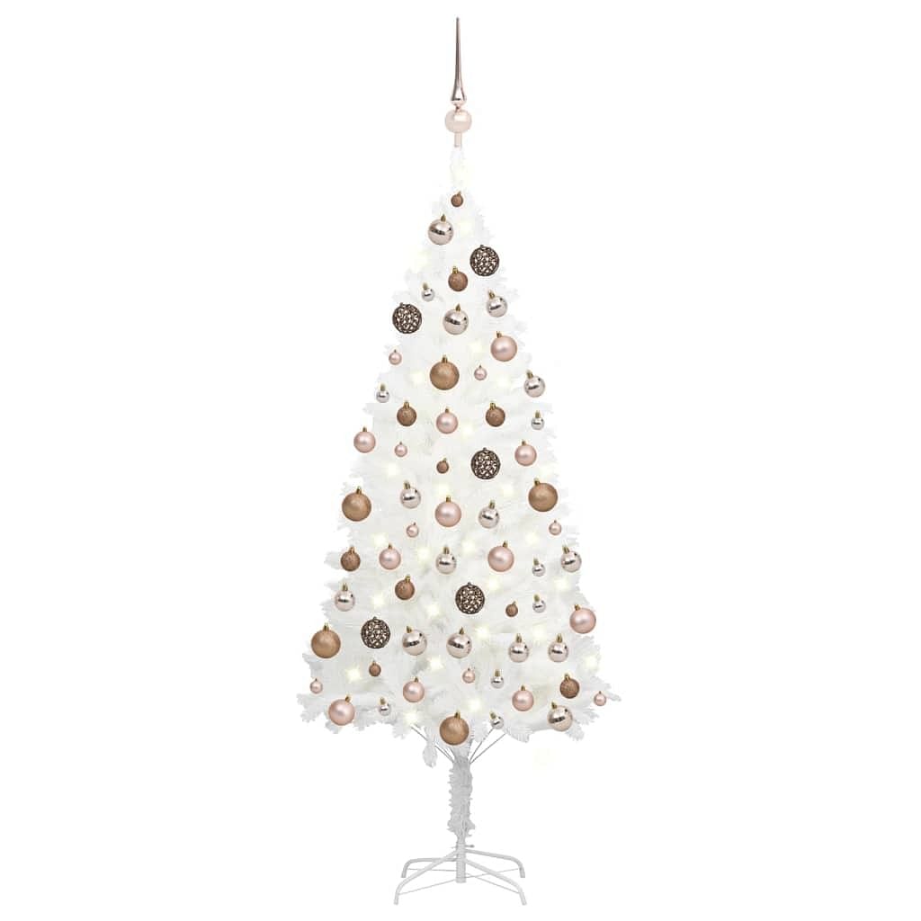 Christmas tree white polyethylene medium christmas tree