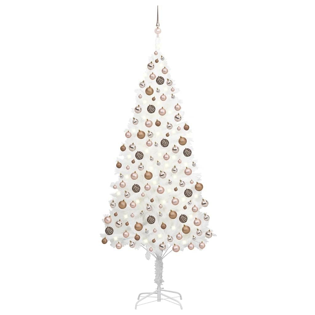 Christmas tree white pe (polyethylene), steel, plastic large