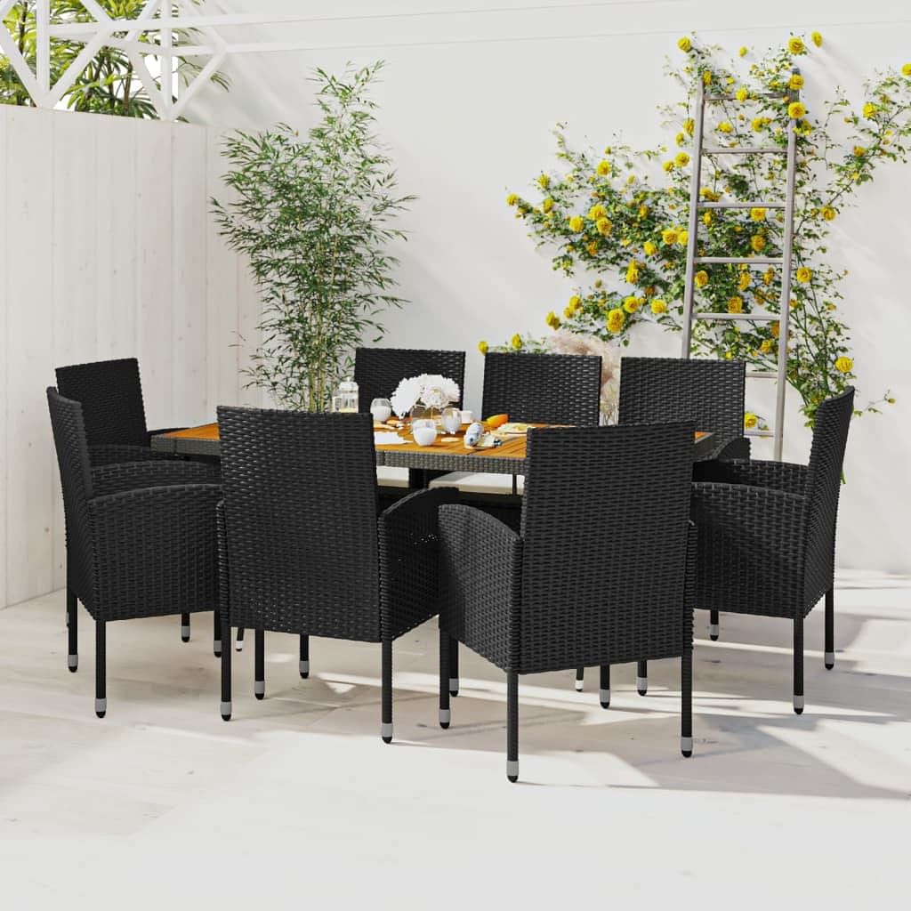 Patio dining set seats 8 outdoor dining set rectangular modern