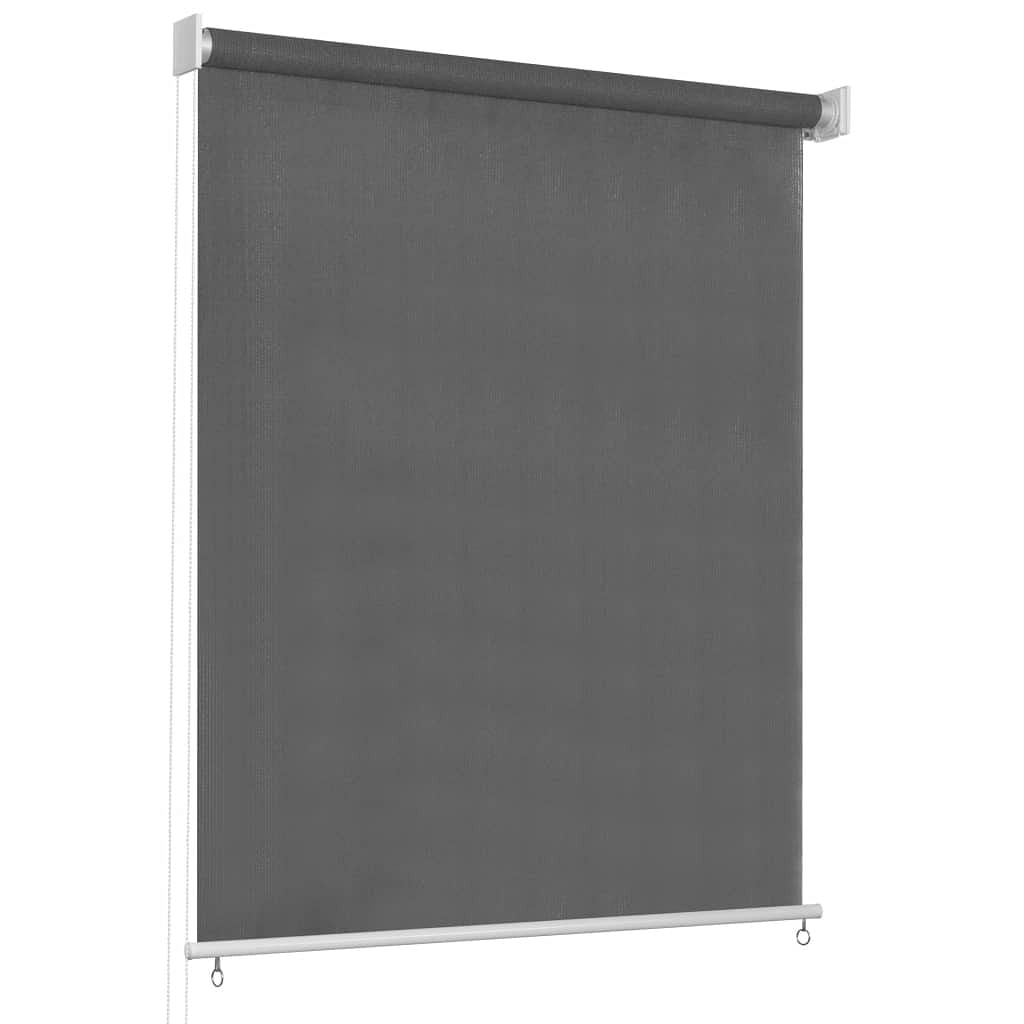 Outdoor roller blind 31.5"x90.6" anthracite